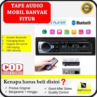 Tape Tip Tipe Power Audio Bluetooth USB MP3 FM Radio Multifungsi Mobil