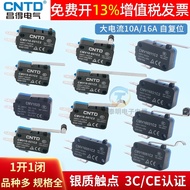 Changde CMV Small 1D Micro-Action 6-Button Limiter Stroke Switch 3-Foot with Mini Long Rod V15 Rolle