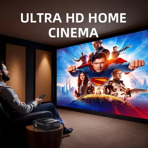 projector Portable 4K UHD HDR10 Home cinema Movie Google TV certified Gaming Outdoor MEMC Dust proof