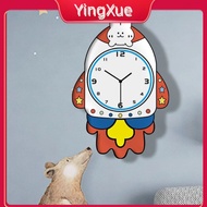 Living Room Wall Clock Modern Bedroom Silent Clock Cartoon Animation Creative Clock Wall Clock Wall Clock