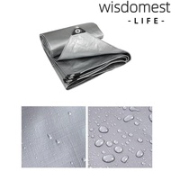 WISDOMEST PE Tarpaulin, 2mX3m Boat Car Truck Canopys Awnings Rainproof Cloth, Sun Shade Furniture Co