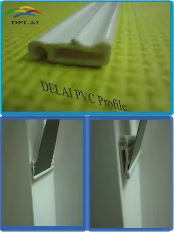 PVC Profile Suitable For PVC Stretch Ceiling Film Without Harpoon