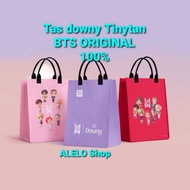 Downy tinytan BTS tote bag original pouch olay tote bag bangtan souvenir ori tiny tan