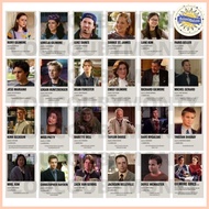✿ ◩ ✒ SET 24pcs Gilmore Girls Characters Waterproof Poster Print Pack Minimalist Merch Merchandise