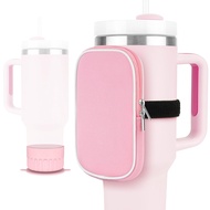 Water Bottle Pouch for Stanley, Tumbler Pouch for Stanley Cup Accessories, Running Water Bottle Bag 