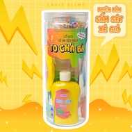 LAVIS SLIME - BỘ KIT LÀM SLIME TO CHÀ BÁ - LÀM ĐƯỢC NHIỀU LOẠI SLIME (Có hướng dẫn đầy đủ)