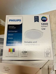 飛利浦 PHILIPS LED 12W 薄裝筒燈