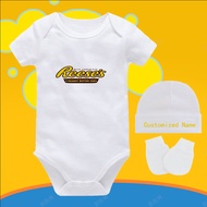 REESES  100%  Cotton Jumpsuit For Baby Boys  Customizable romper PEGH