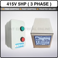 TAIAN JAYA DOL Magnetic Starter Motor Starter AirCond Water Pump Starter - 415Volt 5HP Horsepower 3.