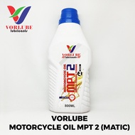 VORLUBE Oli Mesin Matic MPT 2 20W-40 API-SF MPT 2 08L Pelumas Premium