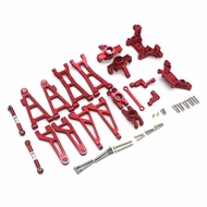 Metal Suspension Arm Steering Block Set for MJX Hyper Go 16207 16208 16209 16210 H16 1/16 RC Car Upg