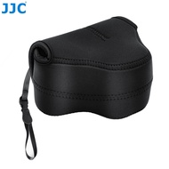 JJC OC-F1 Fujifilm Camera Case Neoprene Storage Pouch Holder Bag for Fuji X100VI X100V X100F X-E4 X-T30II X-T30 X-T20 X-T10 X-A5 X-A3 XE4 X100T XT30II XT30 XT20 XT10 XA5 XA3 XA2 XA1