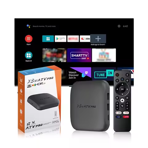 10pcs LOT Smart ATV Pro Android TV Box XS97 ATV PRO 8K System with Allwinner H618 Processor Android