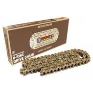 O-RING PREMIUM DRIVE CHAIN (H) RACING - 420H-132 (GOLD)