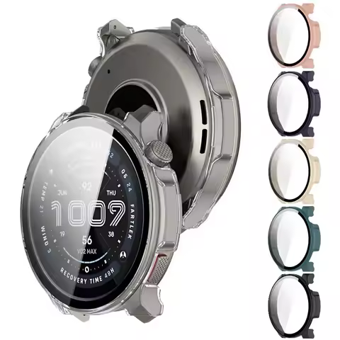 For Amazfit Balance 2 Case Cover Tempered Glass Protective Shell Bumper For Huami Amazfit Balance Sc