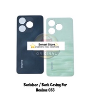[WITH WARRANTY] Back Cover Backdoor Backcover Back Casing Back Door For Realme C63