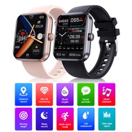 F57L Large Screen Smart Watch Waterproof Outdoor Sports Pedometer Blood Oxygen Heart Rate Health Mon