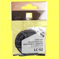 (全新)原裝正貨 - 尼康 Nikon LC-52 52mm 鏡頭蓋 前蓋 Front Lens Cap