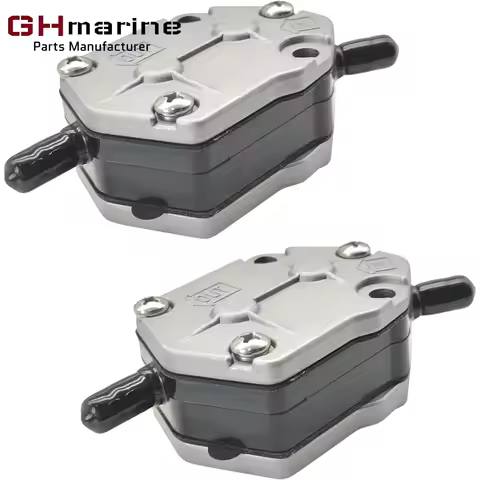 2PCS 692-24410 Fuel Pump for Yamaha 20-90 HP 9.5A 12A 15A Outboard Engines 6A0-24410-00 663-24410-00