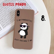 casing karakter quotes panda samsung j2 prime g530 prime a10 a20 a30 - tipe hp chat 8