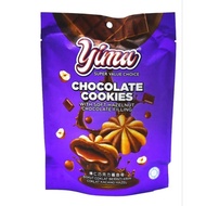 Yimu Chocolate Cookies With Soft Hazelnut Chocolate Filling - 1 Pack