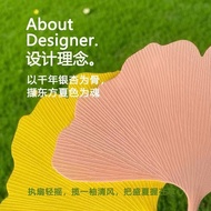 Cool Summer Fan Cool Summer Fan Summer Cool Durable Large Thickened Ginkgo Leaf Fan Shock-resistant 
