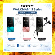 [SONY] NW-S313 Walkman S Series 4GB Bluetooth MP3 Player with Earphones