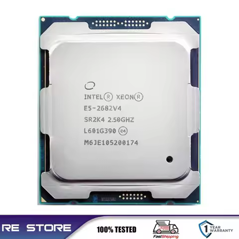 Intel Xeon E5 2682 V4 CPU 2.5GHz 16-Core 2682V4 LGA 2011-3 Processor