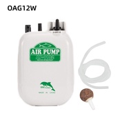 OAG12W Fish Aerator, Waterproof Dual Speed Fishing Oxygen Pump, Efficient Battery Operated Mini Aqua