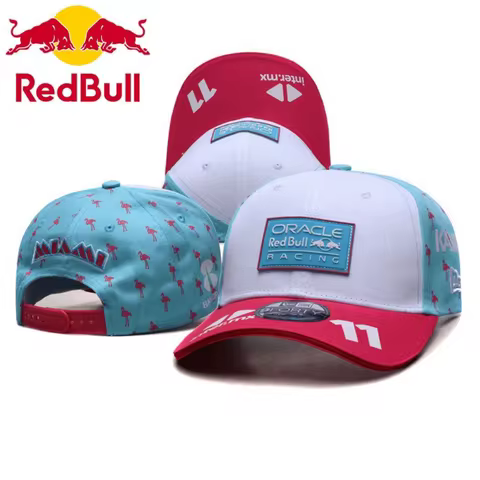 Latest 3 styles Red Bull hat Outdoor sports hat Red Bull hat Red Bull hat Red Bull baseball cap Adju