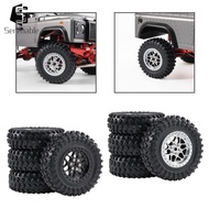 [Serenable] 4x 1/12 1/16 RC Car Wheels and Tires Accessories High Replacement RC Car Part for MN98 B