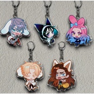 2.5" ALNST Clear Acrylic Keychain