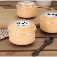 Cup Pudding Dessert Cup Jelly Pudding Ice Cream Cup Plastic Cup