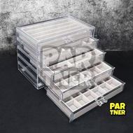 Large-Capacity Jewelry Storage Box Jewelry Storage Box Hold Earrings Necklace Jewelry Storage Box An