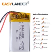 3 line Good Qulity 3.7V 300mAH 402035 R Polymer lithium ion / Li-ion battery for TOY GPS,mp3 mp4 pla