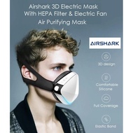 Masker Airshark dengan Kipas Elektrik dan HEPA Filter
