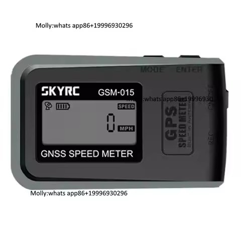 SKYRC GSM-015 GNSS Speedometer GPS Speed Meter Altitude Mileage Tester for RC Car Boat Airplane Mode