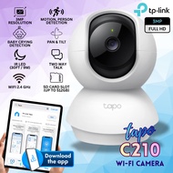 [Hot Buys] TP-LINK Tapo C210/ TC71 WiFi CCTV Camera | HD Night Vision | Motion Detection | Pan/Tilt