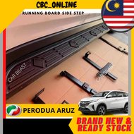 Perodua ARUZ Side Step RUNNING BOARD Side Step Diamond style New Design 🔥ReadyStock🔥