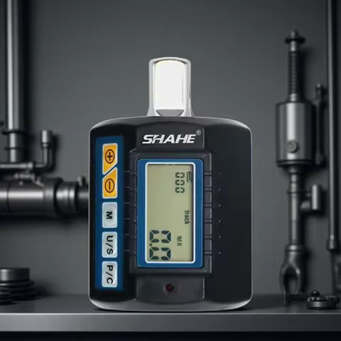 Digital Torque Wrench SHAHE Torque Wrench Digital 1/2'' Adjustable Electronic Torque Wrench Bike Set