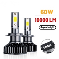 2Pcs Led Headlamp H1 H4 H7 Bulb H8 H11 9005 HB3 9006 HB4 9004 HB1 9007 HB5 H13 Lights 15000LM Conduc