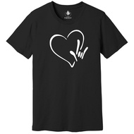 Sign Language I Love You Heart Shirt, Asl Love T-Shirt, American Sign Language