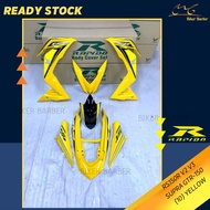 [READY STOCK] COVERSET/BODYSET HONDA RS150/RS150R V2 SUPRA GTR-150 (10) YELLOW