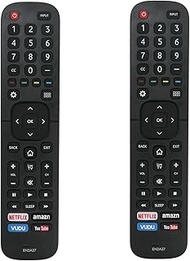 AIDITIYMI Pack of 2 Universal Replacement Remote EN2A27 sub ERF6B11 EN2A27S Compatible with Hisense 