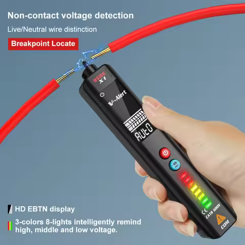Non-contact Voltage Detector Tester Digital Multimeter Smart Indicator Multitester Electric Test Pen