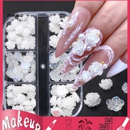 [Mk] 90Pcs/Set AB Coating Nail Ornament Glitter