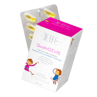 WHC QuattrO3+PS 小精靈 兒童DHA高純度深海魚油+磷脂醯絲胺酸 60粒 | 提升記憶專注力 (最佳使用期2028-03-31)