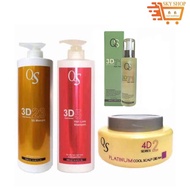Qs5 Hair Loss Shampoo+Qs23 Masque+Qs 4D2+Qs71 Tonic {SET}
