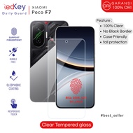 LAYAR Tempered Glass Poco F7 - Redkey Clear Screen Protector Clear Screen Protector