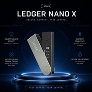 Ledger Nano X Official Authentic Hardware Wallet | Bluetooth | Crypto Cold Wallet | Secure Storage